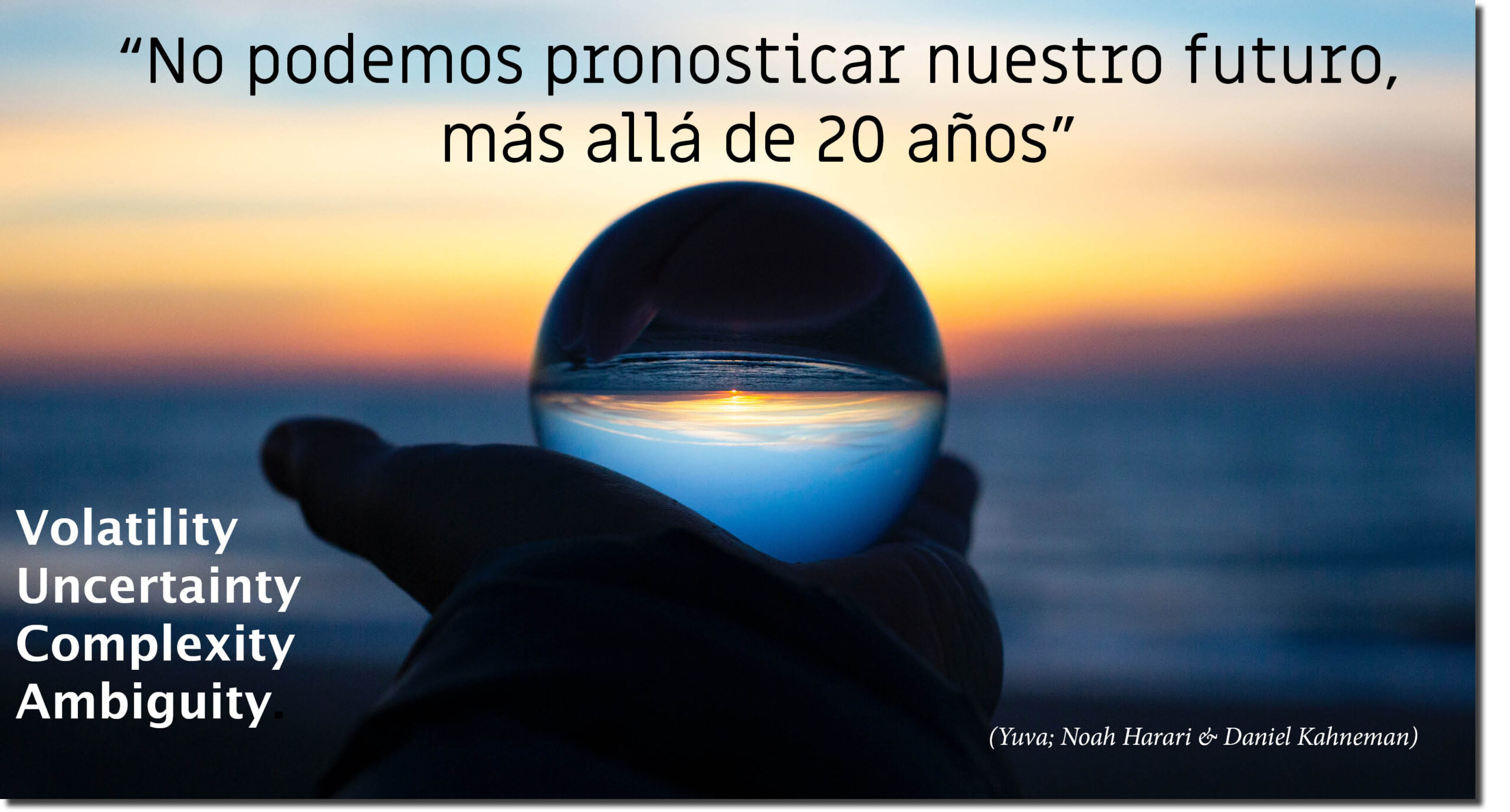 No Podemos Pronosticar el Futuro